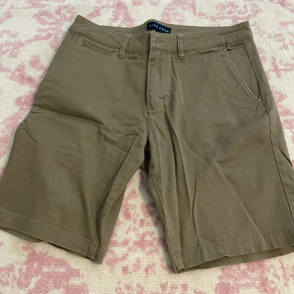Mens Five Four dark tan Size 31 short